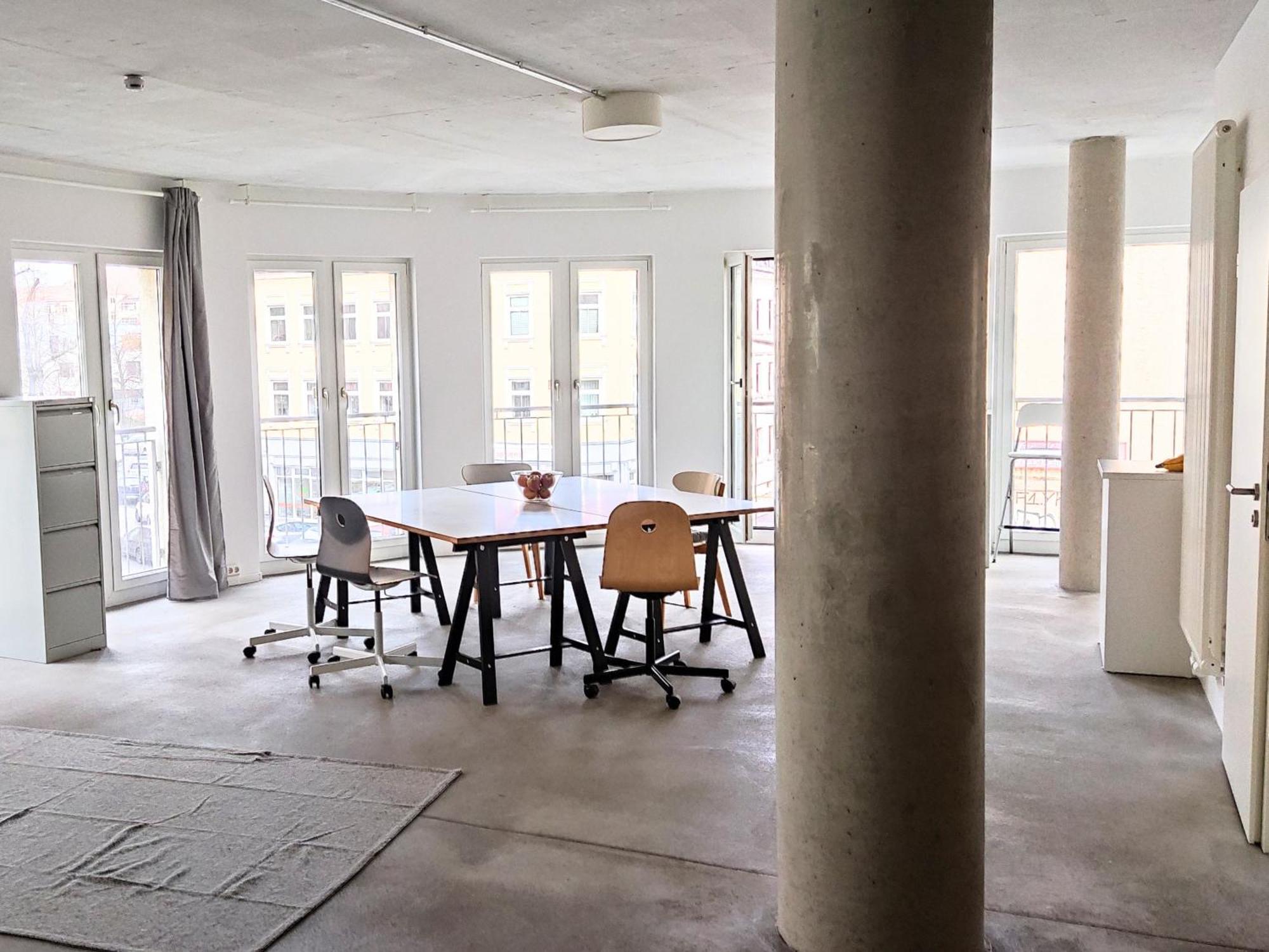 Loft U2 - Kreative Studiowohnung, Zentral Gelegen * Leipzig